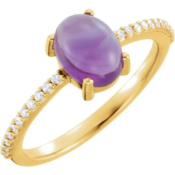 Accented Cabochon Ring Comstock Jewelers Edmonds, WA