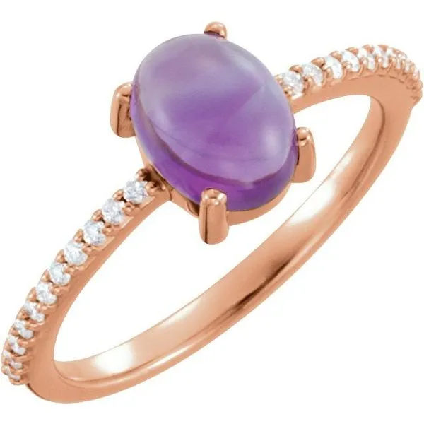 Accented Cabochon Ring Becky Beck's Jewelry DeKalb, IL