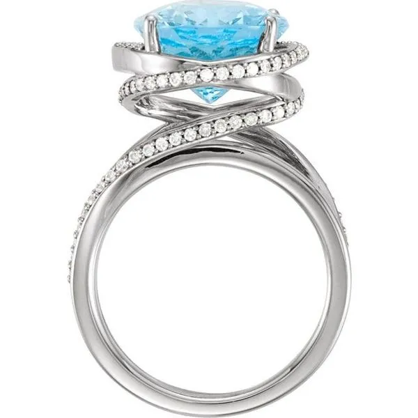 Accented Ring Image 2 Becky Beck's Jewelry DeKalb, IL