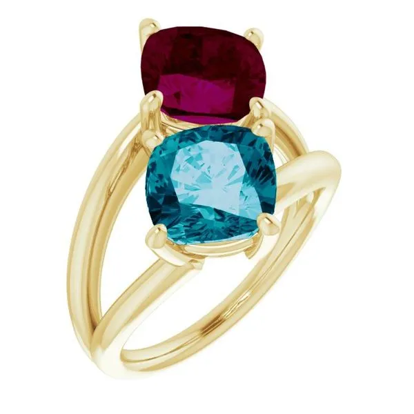 Two-Stone Ring M. J. Thomas Jewelers, Ltd. Stratford, CT