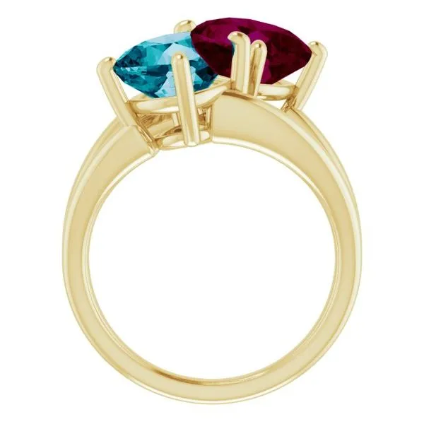 Two-Stone Ring Image 2 The Diamond Shop, Inc. Lewiston, ID