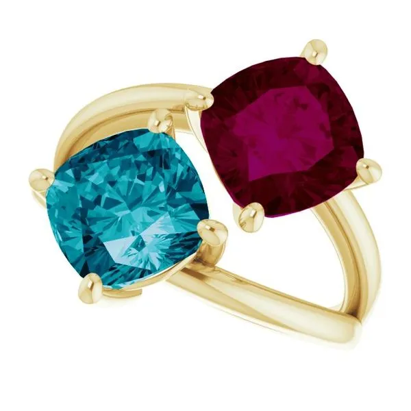 Two-Stone Ring Image 5 Milan's Jewelry Inc Sarasota, FL