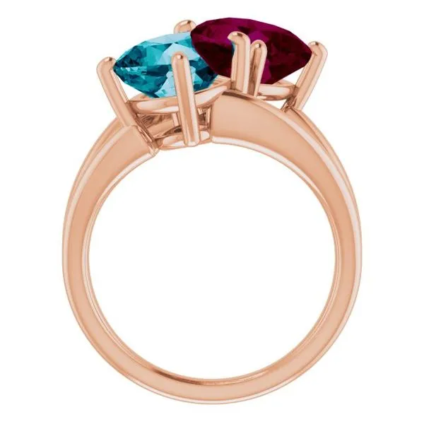 Two-Stone Ring Image 2 M. J. Thomas Jewelers, Ltd. Stratford, CT