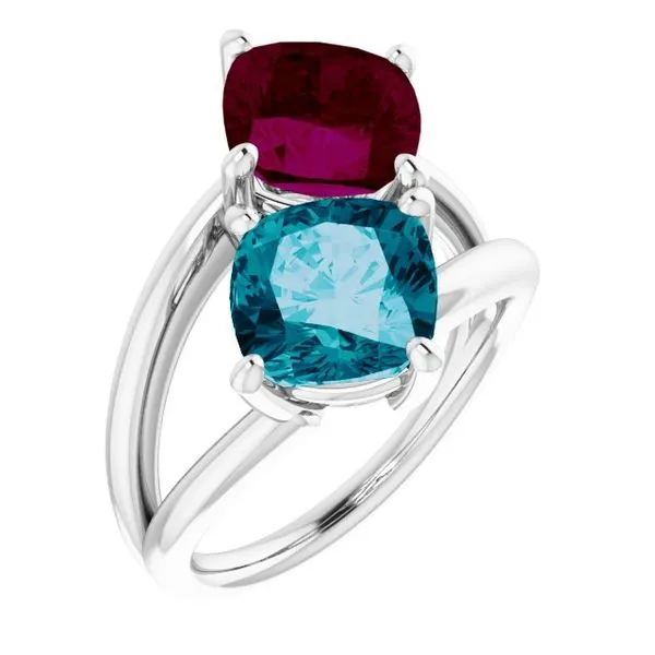 Two-Stone Ring Linwood Custom Jewelers Linwood, NJ