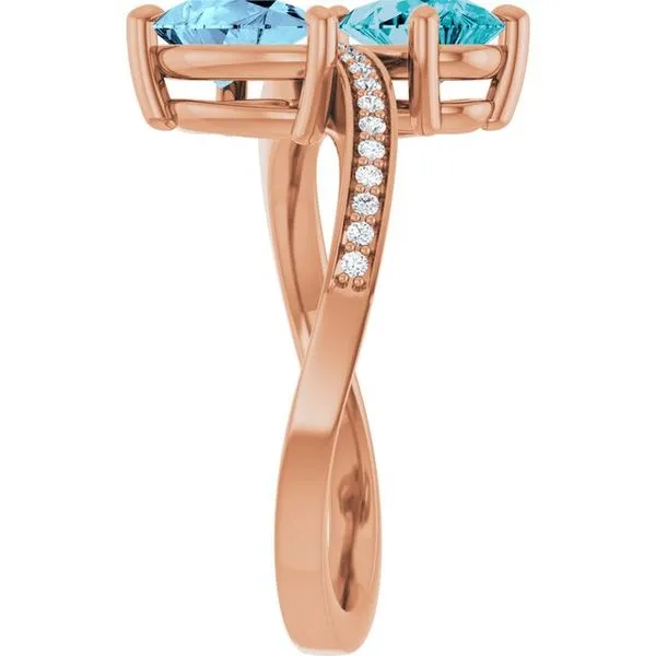 Two-Stone Ring Image 4 The Diamond Shop, Inc. Lewiston, ID