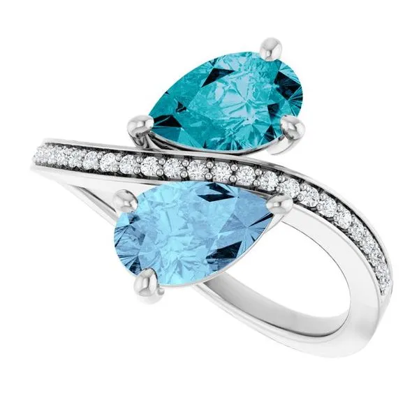 Two-Stone Ring Image 5 The Diamond Shop, Inc. Lewiston, ID
