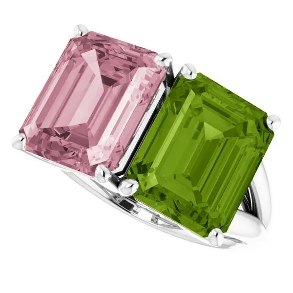 Two-Stone Ring Image 5 Rasmussen Jewelers Spanish Fork, UT