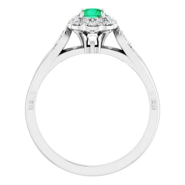 Halo-Style Ring Image 2 The Diamond Shop, Inc. Lewiston, ID