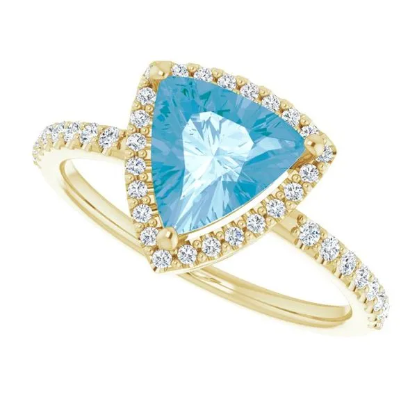 Halo-Style Ring Image 5 The Diamond Shop, Inc. Lewiston, ID