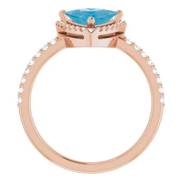 Halo-Style Ring Image 2 The Diamond Shop, Inc. Lewiston, ID