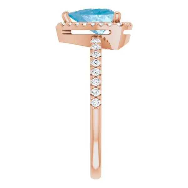 Halo-Style Ring Image 4 The Diamond Shop, Inc. Lewiston, ID