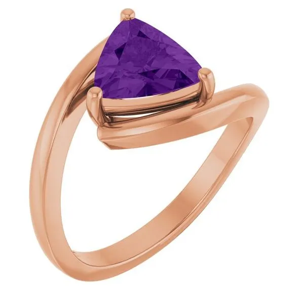 Solitaire Bypass Ring Henry B. Ball Jewelers Canton, OH