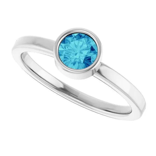 Bezel-Set Solitaire Ring Henry B. Ball Jewelers Canton, OH