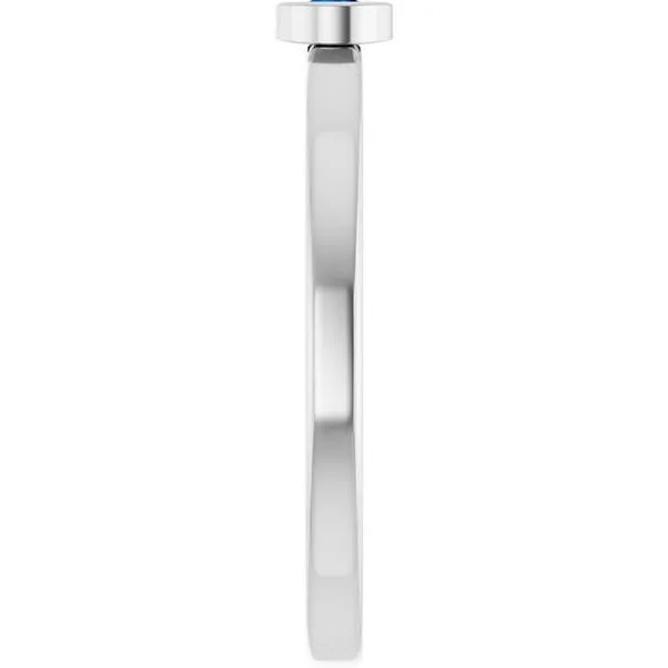 Bezel-Set Solitaire Ring Image 4 Henry B. Ball Jewelers Canton, OH