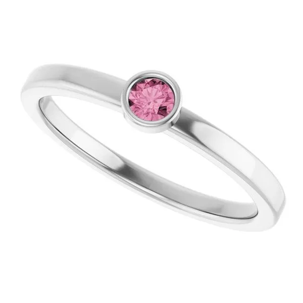 Bezel-Set Solitaire Ring Image 5 Henry B. Ball Jewelers Canton, OH