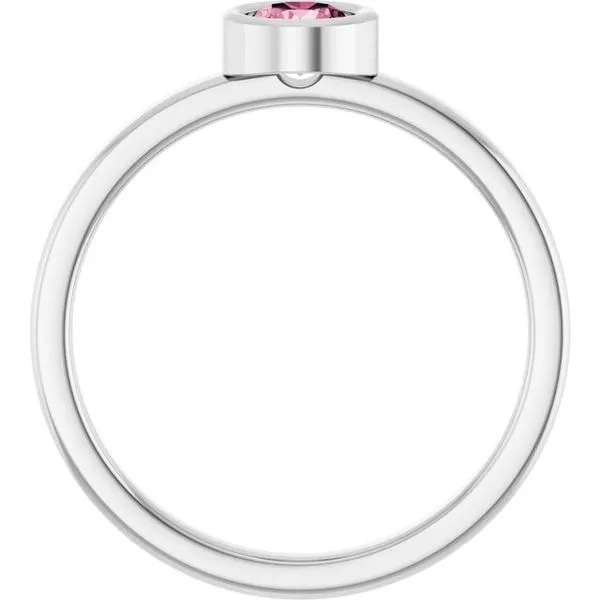 Bezel-Set Solitaire Ring Image 2 Henry B. Ball Jewelers Canton, OH