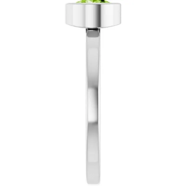 Bezel-Set Solitaire Ring Image 4 Henry B. Ball Jewelers Canton, OH