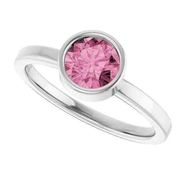 Bezel-Set Solitaire Ring Image 5 Long Jewelers Chesapeake, VA