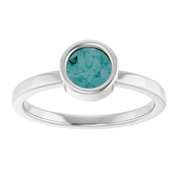 Bezel-Set Solitaire Ring Image 3 Boyd Jewelers Wesley Chapel, FL
