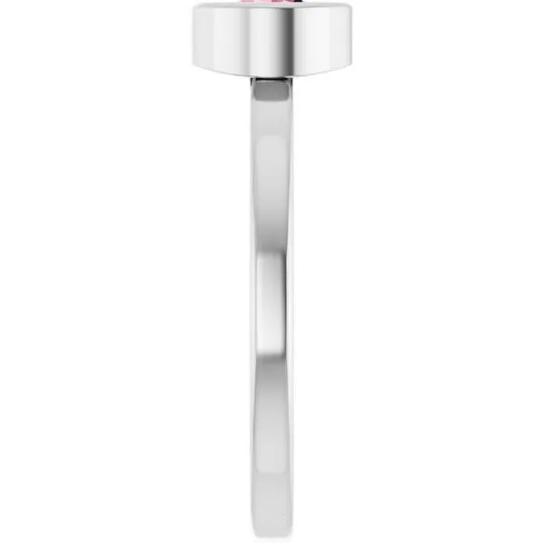 Bezel-Set Solitaire Ring Image 4 Arnold's Jewelry and Gifts Logansport, IN