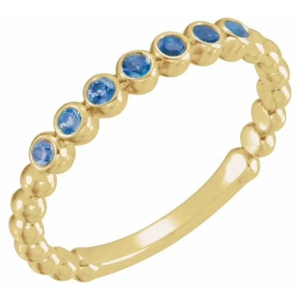 Stackable Bead Ring Image 2 Henry B. Ball Jewelers Canton, OH