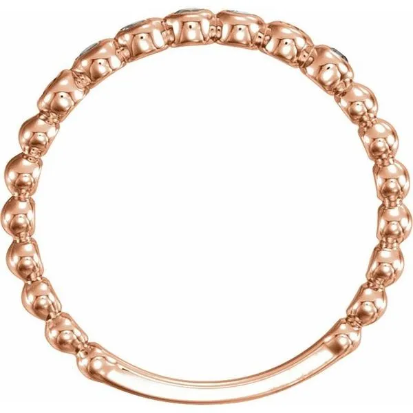 Stackable Bead Ring Image 2 Long Jewelers Chesapeake, VA