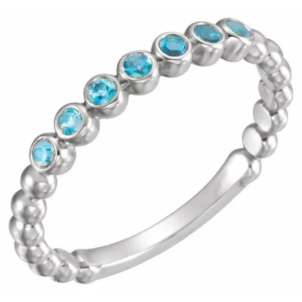 Stackable Bead Ring John E. Koller Jewelry Designs owasso, OK