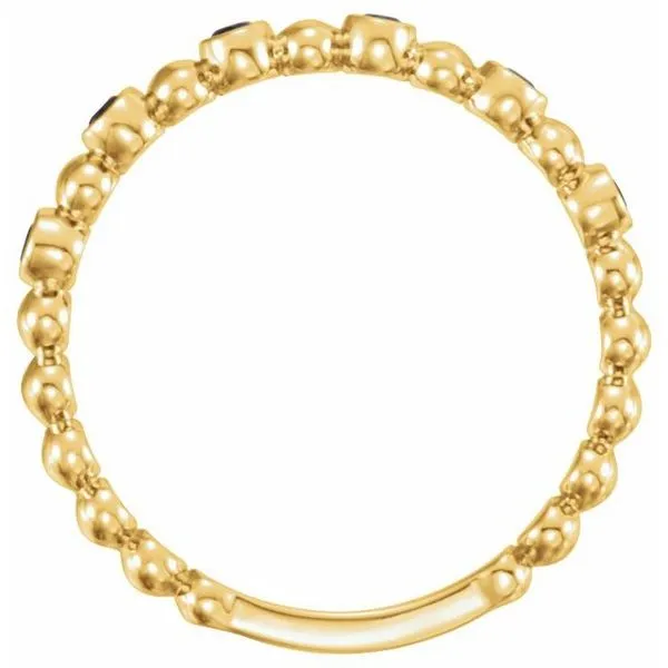 Stackable Bead Ring Image 2 The Diamond Shop, Inc. Lewiston, ID