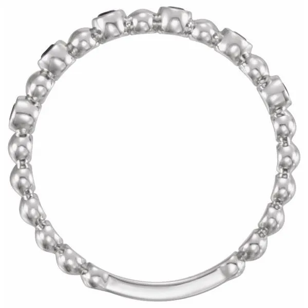 Stackable Bead Ring Image 2 Long Jewelers Chesapeake, VA