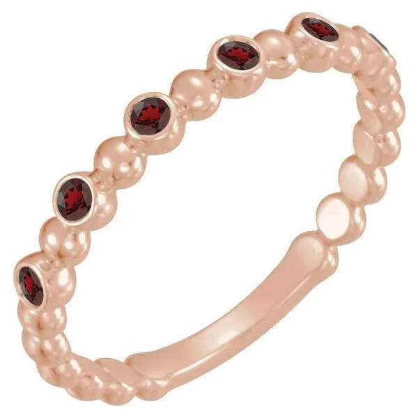 Stackable Bead Ring John E. Koller Jewelry Designs owasso, OK