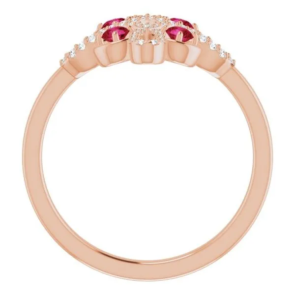 Clover Ring Image 2 Henry B. Ball Jewelers Canton, OH