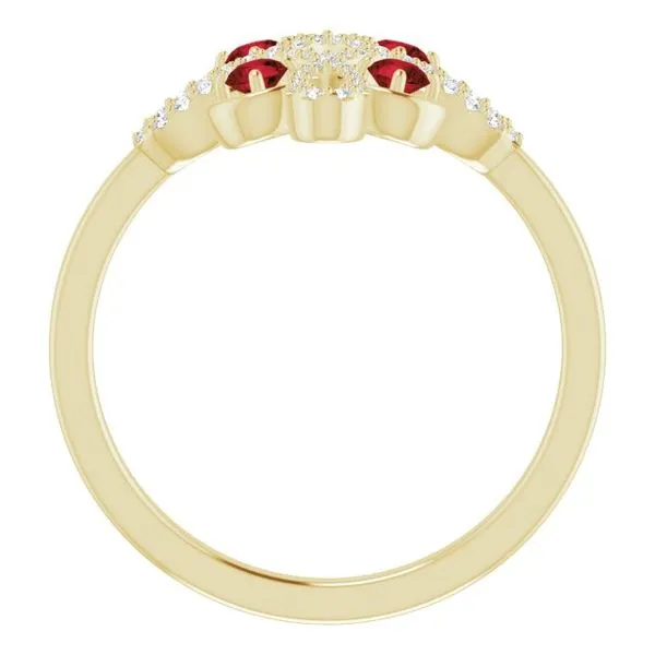 Clover Ring Image 2 Rasmussen Jewelers Spanish Fork, UT