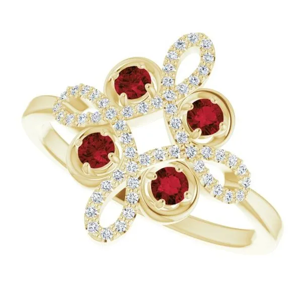 Clover Ring Image 5 Rasmussen Jewelers Spanish Fork, UT