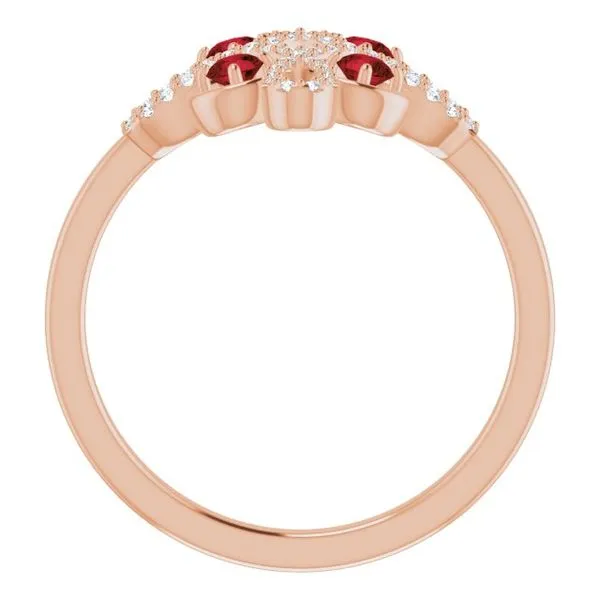 Clover Ring Image 2 Linwood Custom Jewelers Linwood, NJ