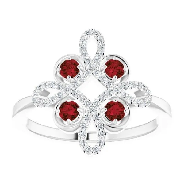 Clover Ring Image 3 Rasmussen Jewelers Spanish Fork, UT