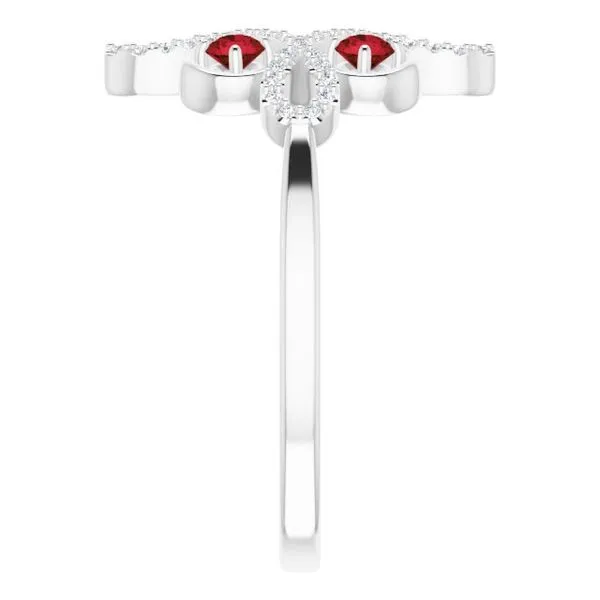 Clover Ring Image 4 Henry B. Ball Jewelers Canton, OH