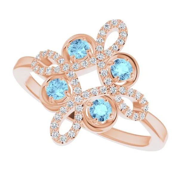 Clover Ring Image 5 Henry B. Ball Jewelers Canton, OH