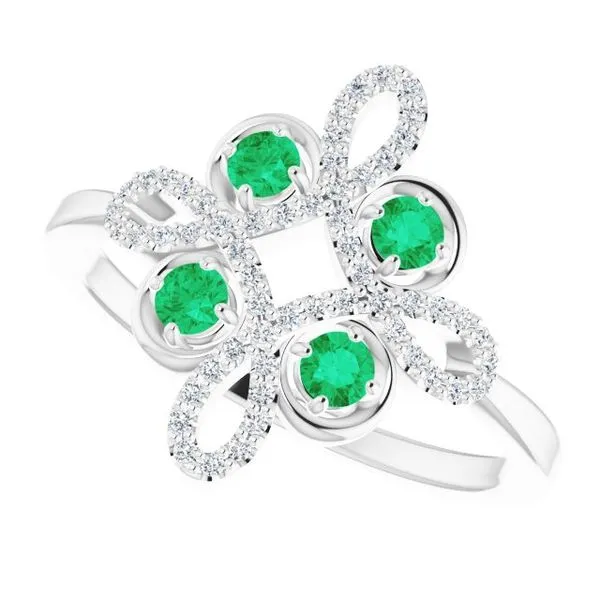 Clover Ring Image 5 Rasmussen Jewelers Spanish Fork, UT