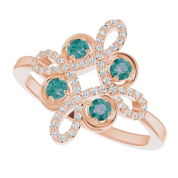 Clover Ring Image 5 Long Jewelers Chesapeake, VA