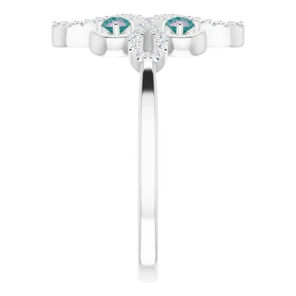 Clover Ring Image 4 Arnold's Jewelry and Gifts Logansport, IN