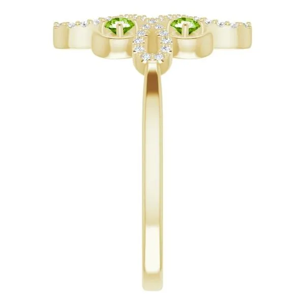 Clover Ring Image 4 Henry B. Ball Jewelers Canton, OH