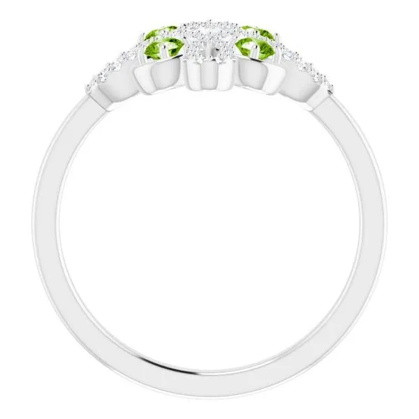 Clover Ring Image 2 Ellsworth Jewelers Ellsworth, ME