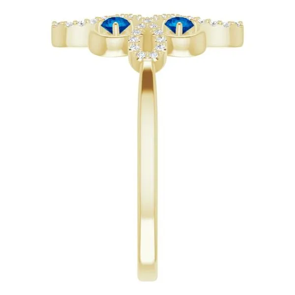 Clover Ring Image 4 Henry B. Ball Jewelers Canton, OH