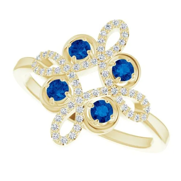 Clover Ring Image 5 Arnold's Jewelry and Gifts Logansport, IN