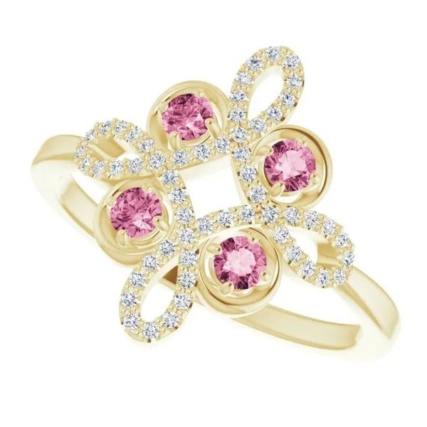 Clover Ring Image 5 Linwood Custom Jewelers Linwood, NJ