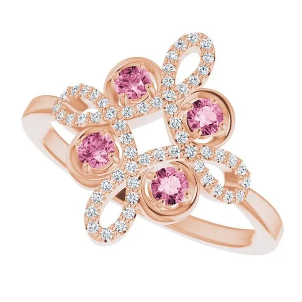 Clover Ring Image 5 Arnold's Jewelry and Gifts Logansport, IN