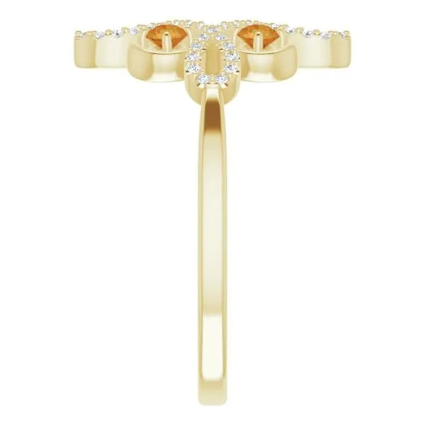 Clover Ring Image 4 Arnold's Jewelry and Gifts Logansport, IN