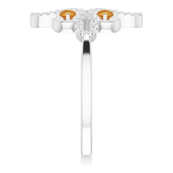 Clover Ring Image 4 Henry B. Ball Jewelers Canton, OH