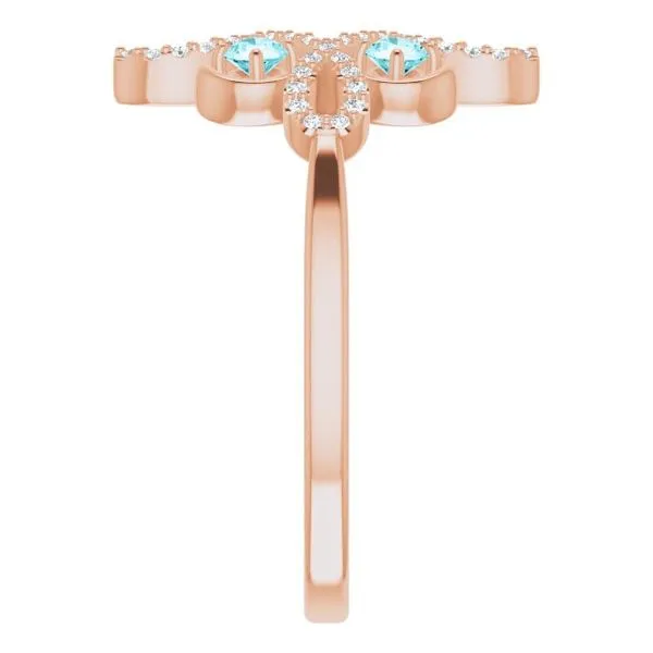 Clover Ring Image 4 Henry B. Ball Jewelers Canton, OH