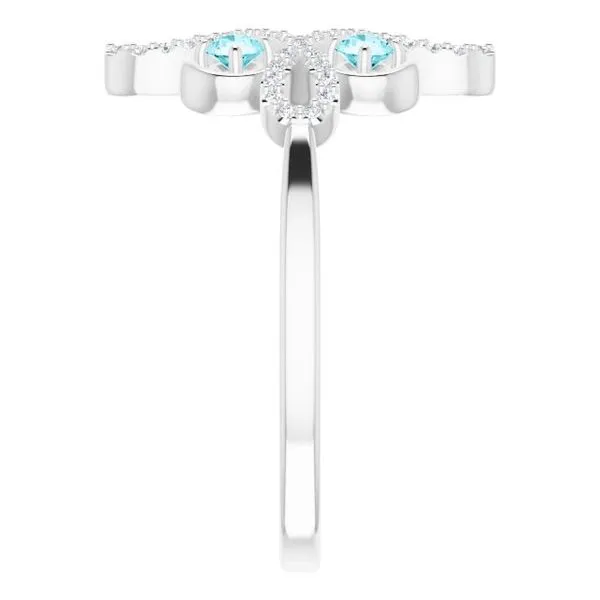 Clover Ring Image 4 Henry B. Ball Jewelers Canton, OH